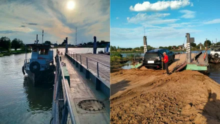 На содержание паромных переправ под Астраханью выделили 52,8 млн рублей