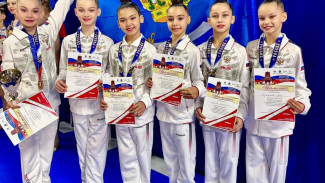 Астраханские гимнастки выиграли серебро и бронзу первенства ЮФО и СКФО