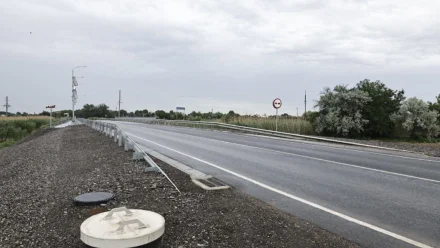 Под Астраханью досрочно открыли мост после капремонта
