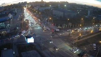 В Астрахани новые светофоры на Николая Островского работают в тестовом режиме