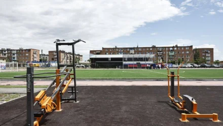 Губернатор Астраханской области открыл ФОКОТ в Камызяке