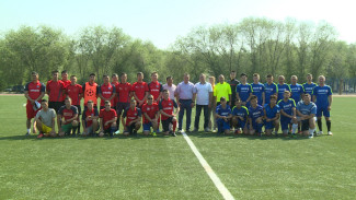 В Астраханской области после реконструкции открыли стадион