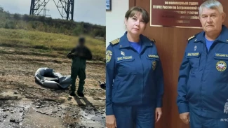 Под Астраханью спасли пожилого охотника, который чуть не утонул в Волге