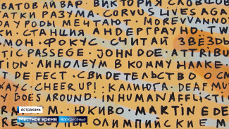 В Астрахани появился необычный стрит-арт