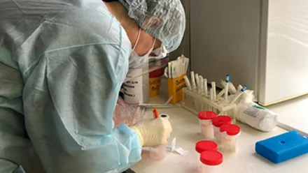 В больнице «РЖД-Медицина» заработала ПЦР-лаборатория для тестирования на коронавирус