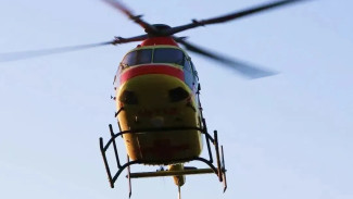 Вертолёт санавиации дважды за месяц спас малышей из Астраханской области