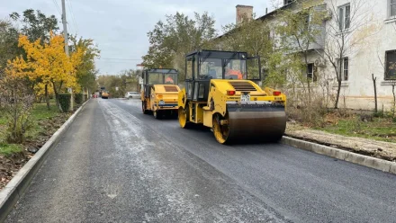 В Астрахани завершается ремонт улицы Мосина