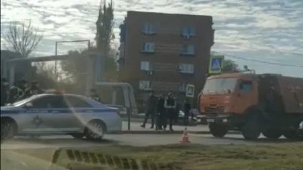 В Астрахани на улице Бэра «КамАЗ» сбил 14-летнего мальчика 