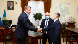 В Астрахани представили нового начальника пограничного управления