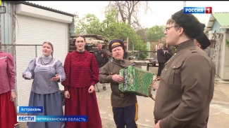 Астраханскому ветерану Великой Отечественной войны Ивану Осадченко исполнилось 100 лет
