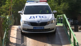 Астраханские госавтоинспекторы выявляли лучшего в профессиональном конкурсе