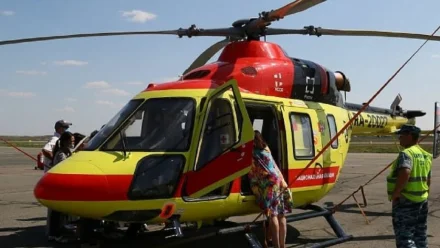 С начала 2021 года астраханская санавиация совершила 60 полётов