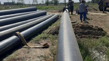 В Ахтубинском районе ремонтируют магистральные водопроводные сети