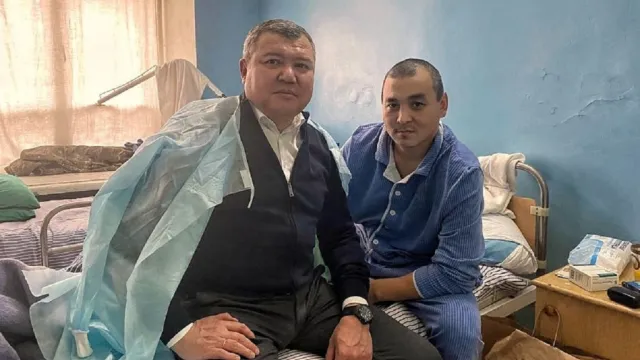 Участник СВО проходит реабилитацию в военном госпитале в Астрахани