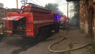 В МЧС назвали причину пожара в доме на площади Карла Маркса в Астрахани