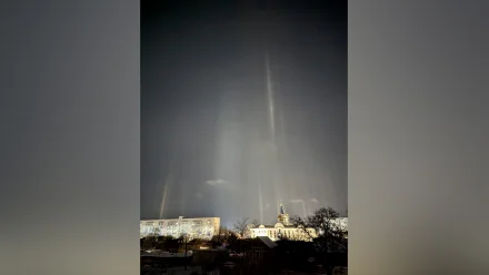 Астраханцы смогли наблюдать редкое атмосферное явление