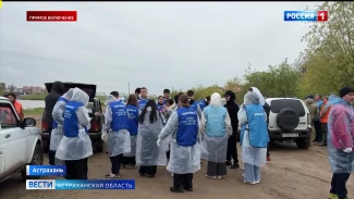 Сегодня в Астрахани прошла акция "Вода России"