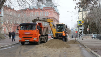 В центре Астрахани устранили аварию на сетях водопровода