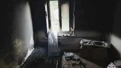 В Астраханской области на пожаре погиб пенсионер