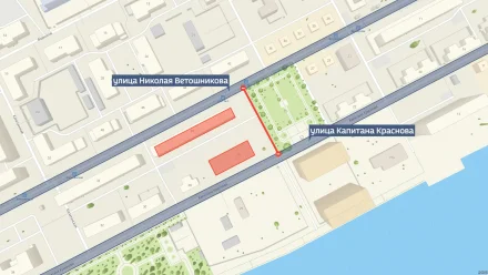 В Астрахани до октября перекрыли участок улицы в Трусовском районе