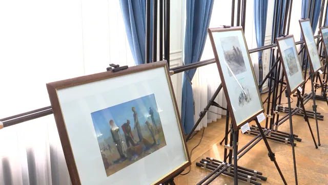 В Астрахани в краеведческом музее открылась выставка «Поклон тебе, Великая Победа!»