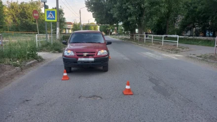 В Знаменске Астраханской области сбили 14-летнюю девочку
