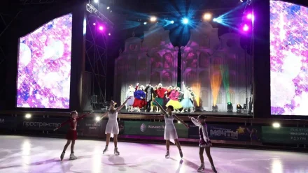 В Астраханском кремле стартовал новогодний проект «Зимняя сказка»