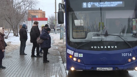 В Астрахани отмечаются сбои в работе общественного транспорта