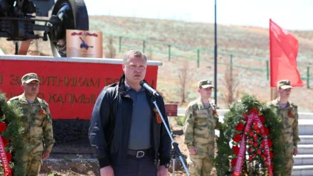 Игорь Бабушкин принял участие в перезахоронении останков солдат 28-й Армии