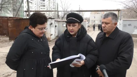 Мария Пермякова проинспектировала объекты Кировского района Астрахани