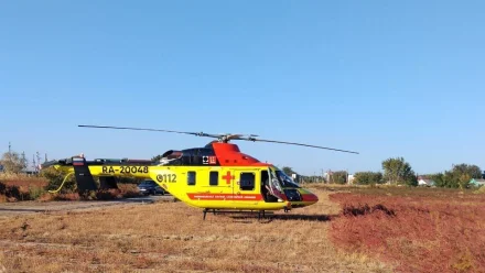 Санавиация эвакуировала в Астрахань мужчину с серьёзным инфекционным заболеванием