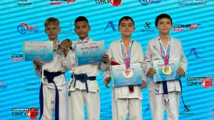 Астраханские каратисты завоевали золотые и бронзовые медали на международных соревнованиях