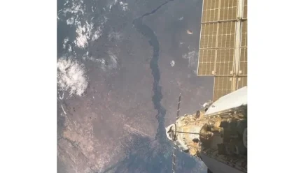 Российский космонавт поделился видео с Нижней Волгой и Астраханью