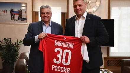 Игорь Бабушкин встретился с руководителем федерации гандбола России