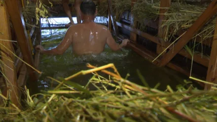 Как астраханцы отметили праздник Крещения Господня