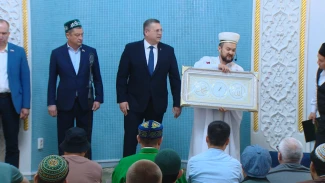 Астраханские мусульмане отмечают Курбан-байрам