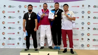 Астраханец завоевал серебро чемпионата мира по борьбе на поясах