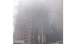 В Астрахани горел жилой комплекс 