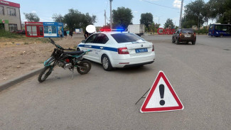 В Астрахани в ДТП пострадали юный мотоциклист