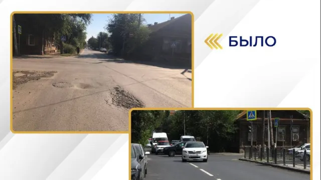 На двух улицах в Астрахани завершили ремонт дорог