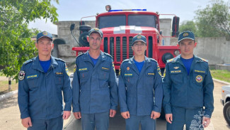 В Астрахани огнеборцы спасли 5 человек на пожаре