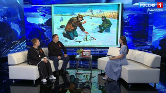 Картину астраханского художника показали в Китае