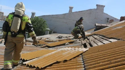 В Кировском районе Астрахани загорелась квартира