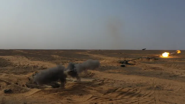 Как прошли военные учения "Кавказ-2020" на полигоне Ашулук