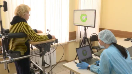 В Кировскую больницу Астрахани поступило новое оборудование для реабилитации пациентов