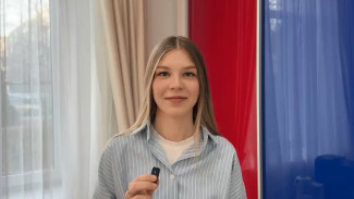 Корреспондент ГТРК "Лотос" Анастасия Косинова присоединилась к конкурсу поздравлений мужчин с 23 февраля