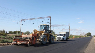 На трассе «Волгоград – Астрахань» ремонтируют ещё один участок