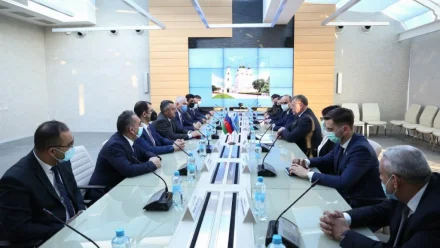 В Астрахани Игорь Бабушкин встретился с делегацией Азербайджана