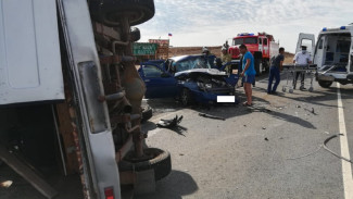  В ДТП в Астраханской области пострадали 3 взрослых и 2 детей