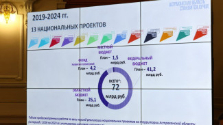 Губернатору доложили о реализации нацпроектов в Астраханской области